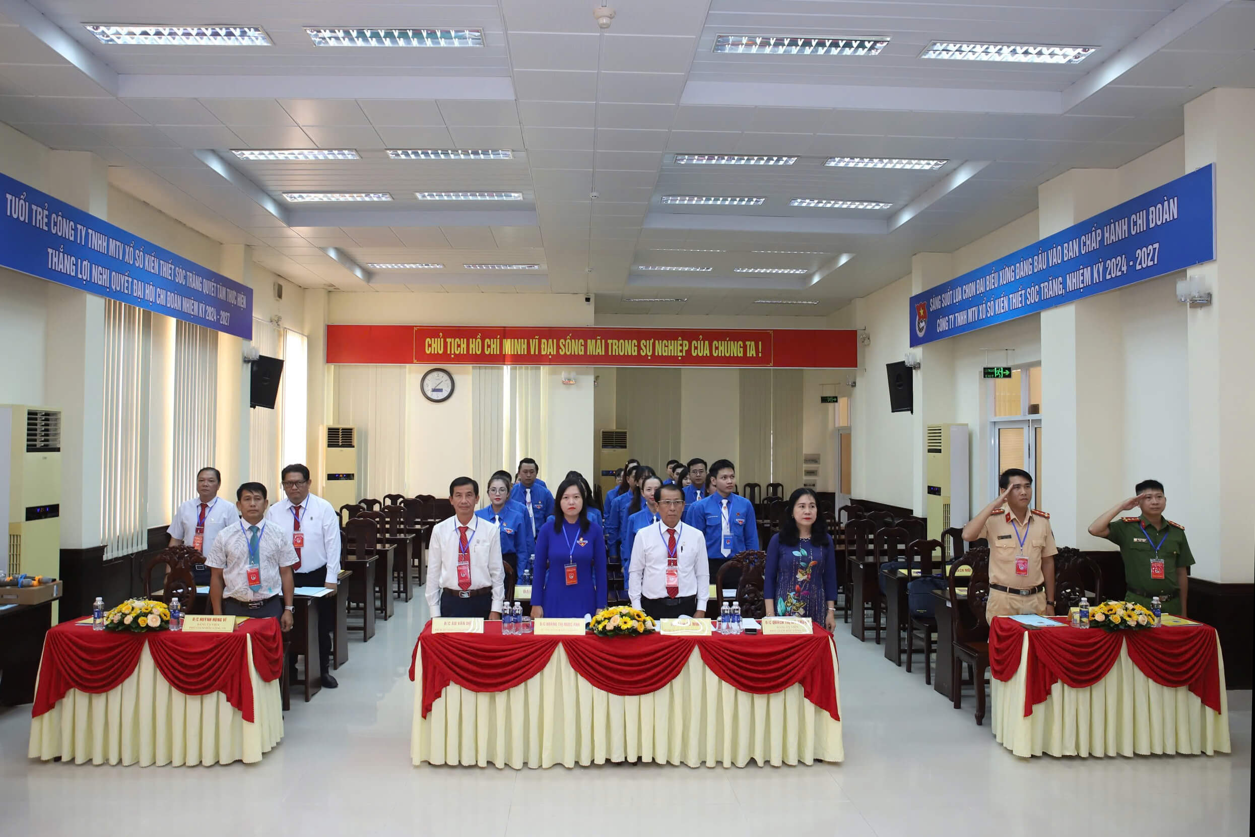 ĐẠI HỘI CHI ĐOÀN CÔNG TY TNHH MTV XỔ SỐ KIẾN THIẾT SÓC TRĂNG LẦN THỨ XIII, NHIỆM KỲ 2024-2027